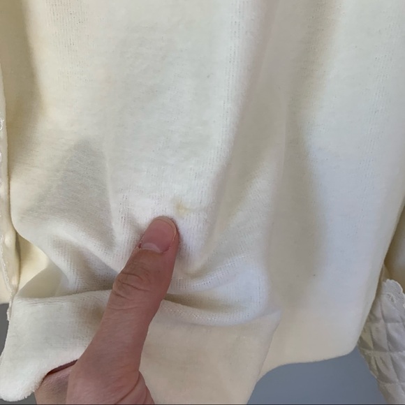 Vintage Christian Dior Quilted Intimates Top Shirt Jacket - Picture 10 of 11